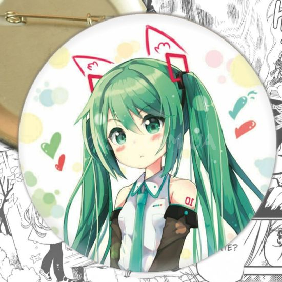 Значок Hatsune Miku 000442 Значок Hatsune Miku 000442