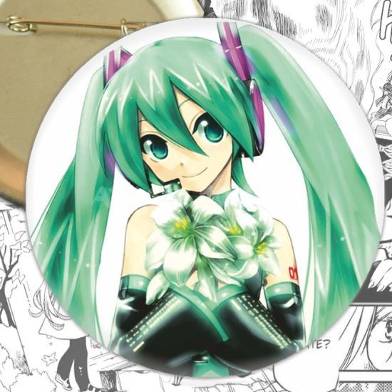 Значок Hatsune Miku 000443  Значок Hatsune Miku 000443 