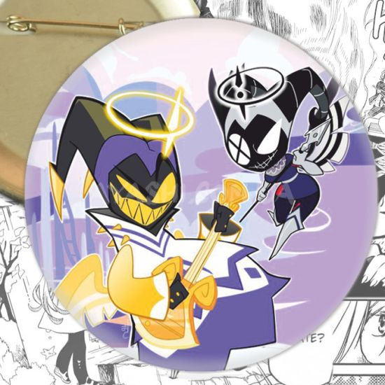 Значок Hazbin Hotel 004435 Значок Hazbin Hotel 004435