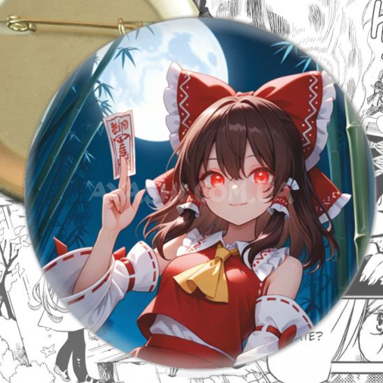 Значок Touhou Project 004438  Рейму  Значок Touhou Project 004438  Рейму 