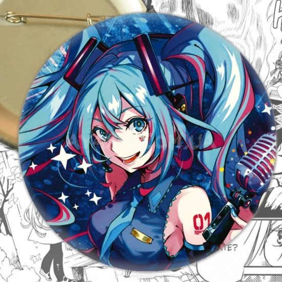 Значок Hatsune Miku 000447  Значок Hatsune Miku 000447 