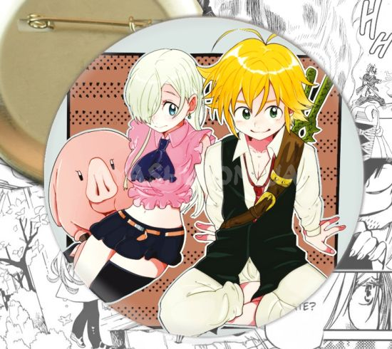 Значок Seven Deadly Sins 000451 Значок Seven Deadly Sins 000451