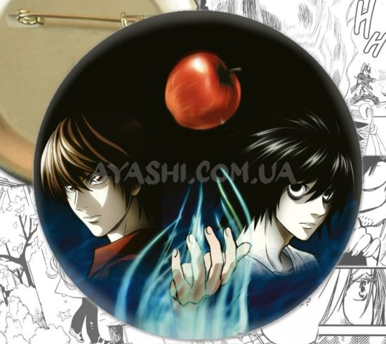 Значок Death Note 000457 Значок Death Note 000457