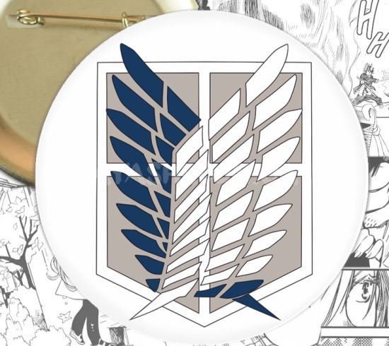 Значок Attack on Titan 000602 Значок Attack on Titan 000602