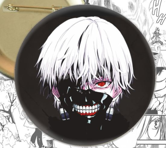 Значок Tokyo Ghoul 000728 Значок Tokyo Ghoul 000728