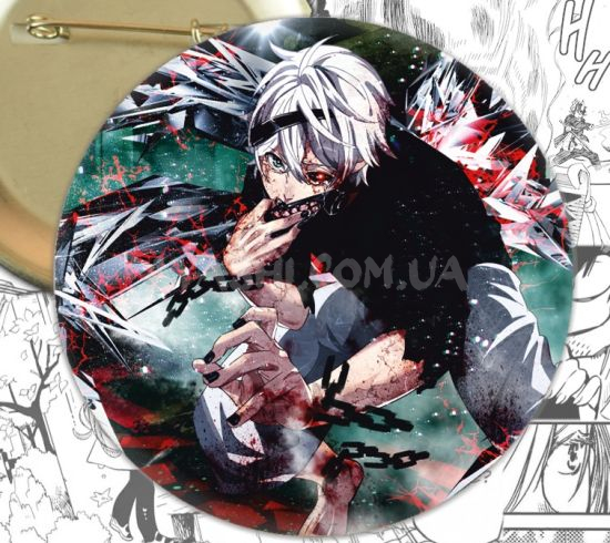 Значок Tokyo Ghoul 000730 Значок Tokyo Ghoul 000730