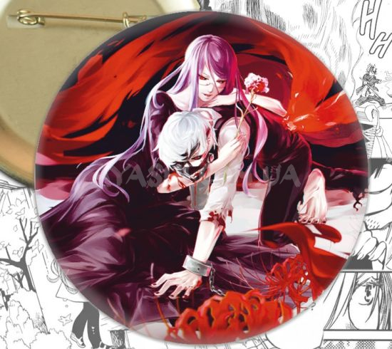 Значок Tokyo Ghoul 000735 Значок Tokyo Ghoul 000735