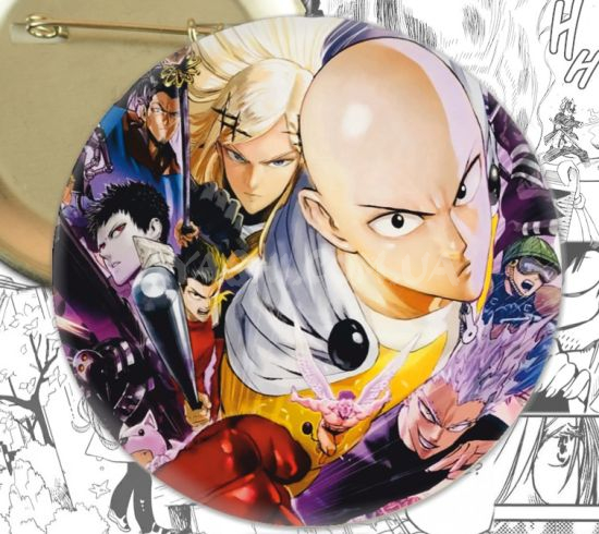 Значок One Punch-Man 000745 Значок One Punch-Man 000745