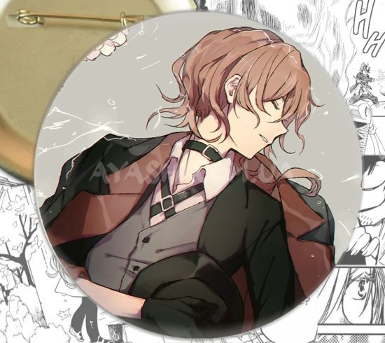 Значок Bungo Stray Dogs 000806 Значок Bungo Stray Dogs 000806