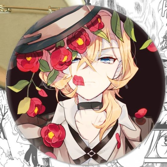 Значок Bungo Stray Dogs 000815 Значок Bungo Stray Dogs 000815