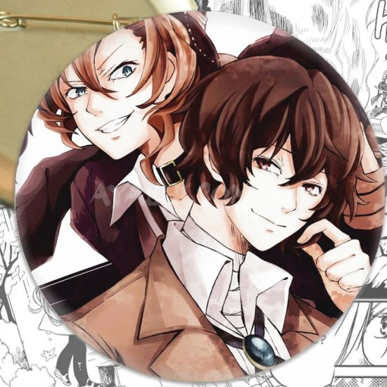 Значок Bungo Stray Dogs 000818 Значок Bungo Stray Dogs 000818
