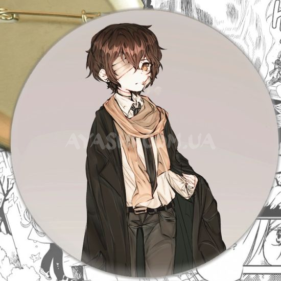 Значок Bungo Stray Dogs 000822 Значок Bungo Stray Dogs 000822