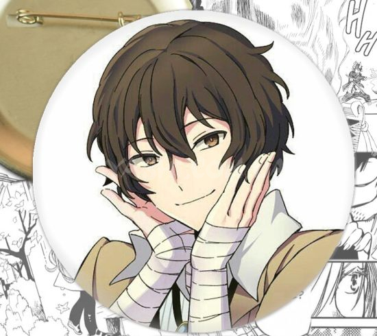 Значок Bungo Stray Dogs 000824 Значок Bungo Stray Dogs 000824