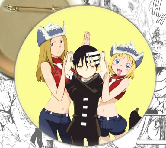 Значок Soul Eater 000843 Значок Soul Eater 000843