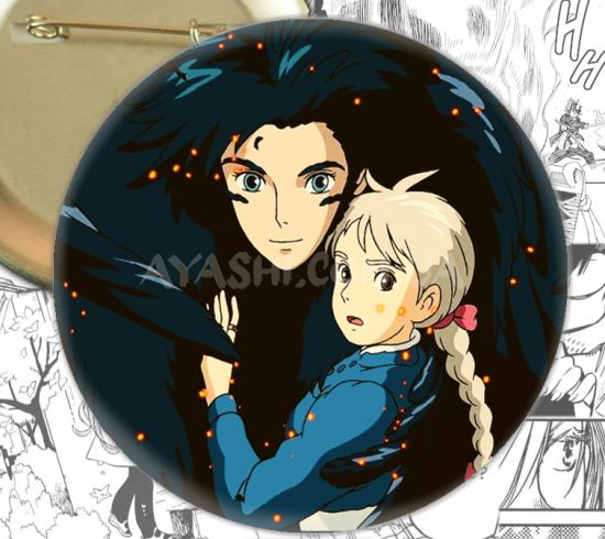 Значок Ghibli Studio:Howl's Moving Castle 001012 Значок Ghibli Studio:Howl's Moving Castle 001012