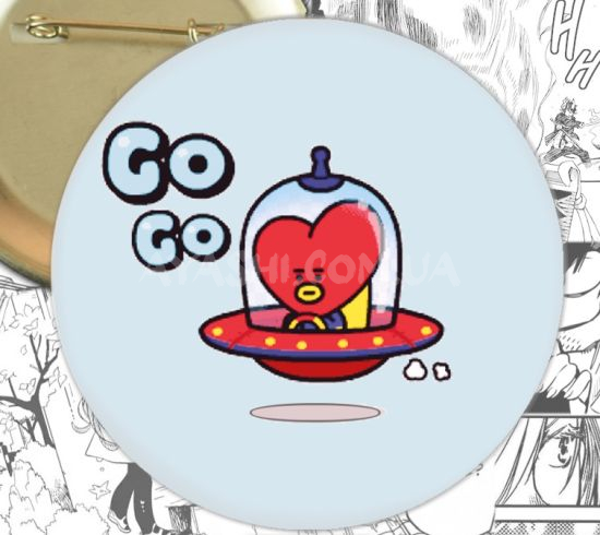 Значок BTS 001015 Значок BTS 001015