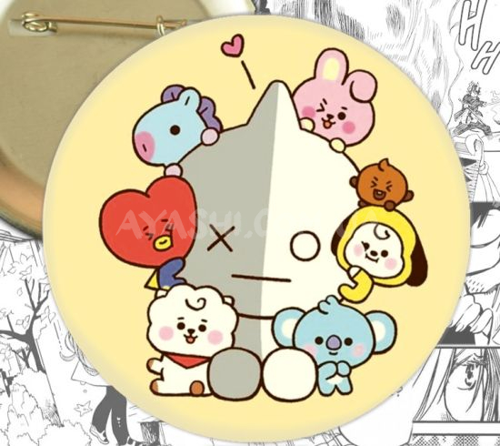 Значок BTS 001016 Значок BTS 001016