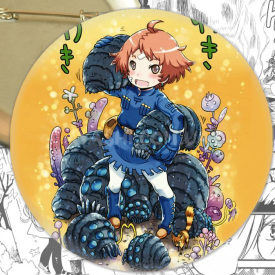 Значок Ghibli Studio:Kaze no tani no Naushika 001019 Значок Ghibli Studio:Kaze no tani no Naushika 001019