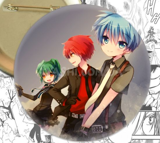 Значок Assassination Classroom 001032 Значок Assassination Classroom 001032