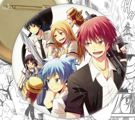 Значок Assassination Classroom 001035 Значок Assassination Classroom 001035