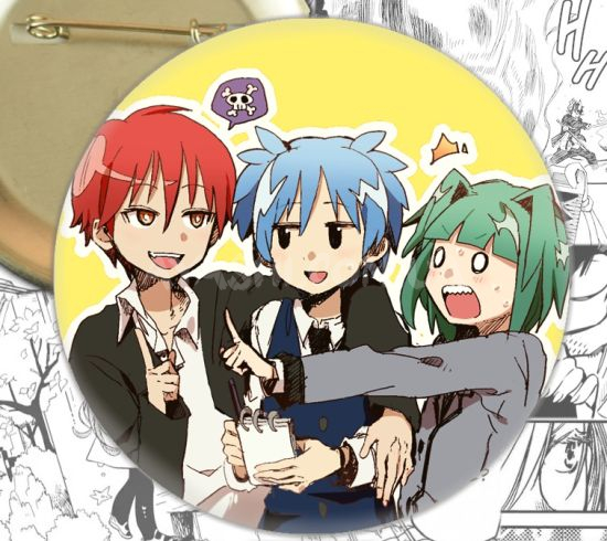 Значок Assassination Classroom 001040 Значок Assassination Classroom 001040