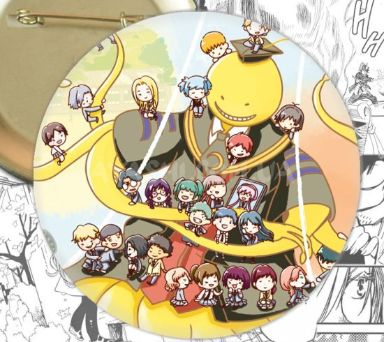 Значок Assassination Classroom 001042 Значок Assassination Classroom 001042