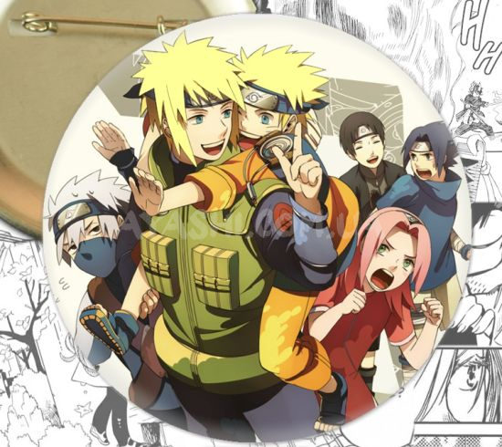 Значок Naruto 001063 Значок Naruto 001063