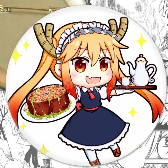 Значок Kobayashi-san Chi no Maid Dragon 001084 Значок Kobayashi-san Chi no Maid Dragon 001084
