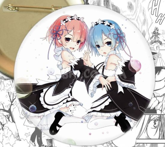 Значок Re Zero 001107 Значок Re Zero 001107