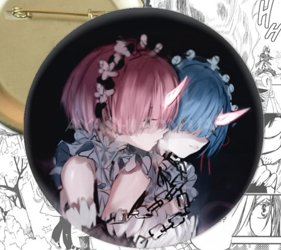 Значок Re Zero 001111 Значок Re Zero 001111