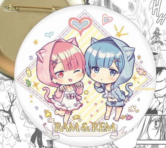 Значок Re Zero 001113 Значок Re Zero 001113