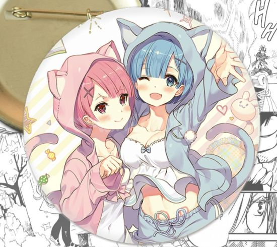 Значок Re Zero 001115 Значок Re Zero 001115