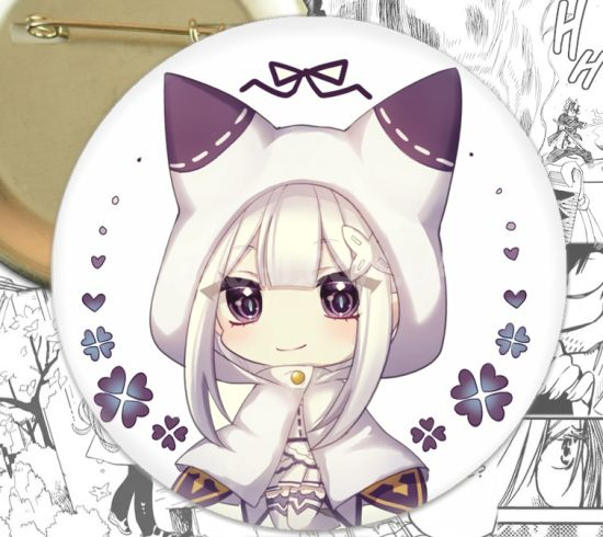 Значок Re Zero 001116 Значок Re Zero 001116