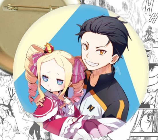 Значок Re Zero 001121 Значок Re Zero 001121