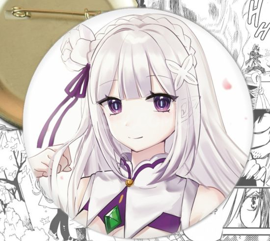 Значок Re Zero 001123 Значок Re Zero 001123