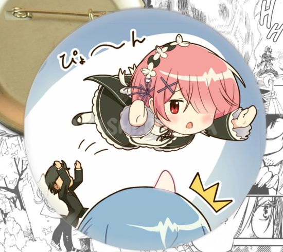 Значок Re Zero 001124 Значок Re Zero 001124