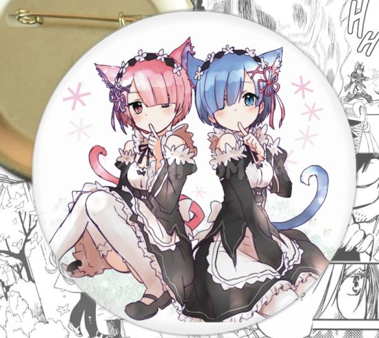 Значок Re Zero 001127 Значок Re Zero 001127