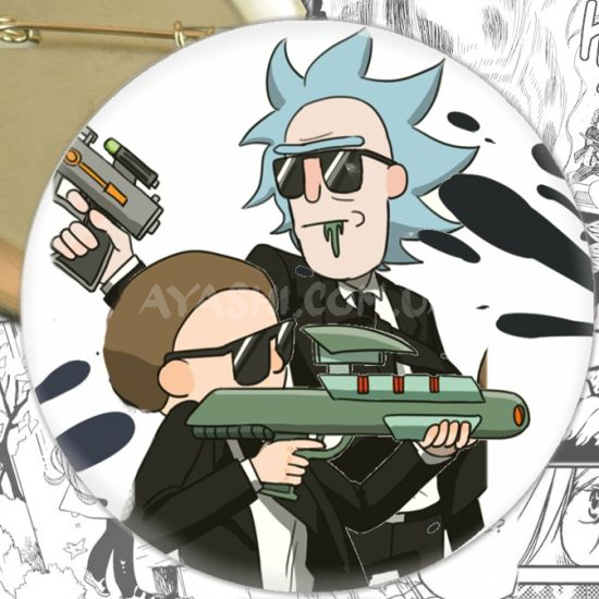 Значок Rick and Morty 001137 Значок Rick and Morty 001137