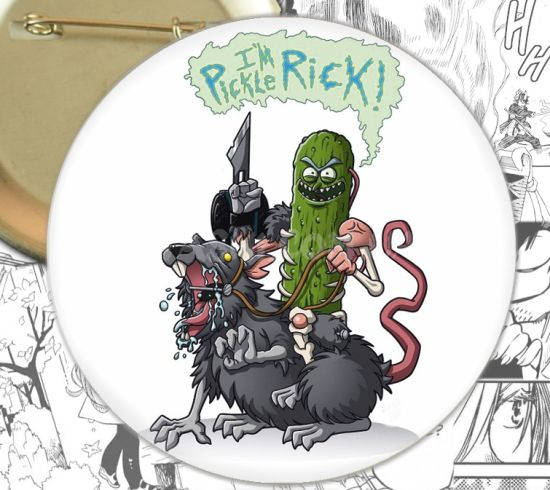 Значок Rick and Morty 001139 Значок Rick and Morty 001139