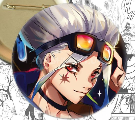 Значок Dr Stone  001174 Значок Dr Stone  001174