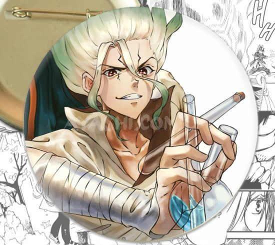 Значок Dr Stone  001176 Значок Dr Stone  001176