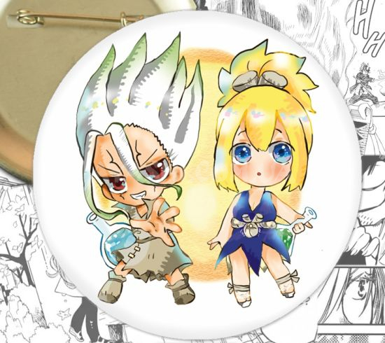 Значок Dr Stone 001178 Значок Dr Stone 001178