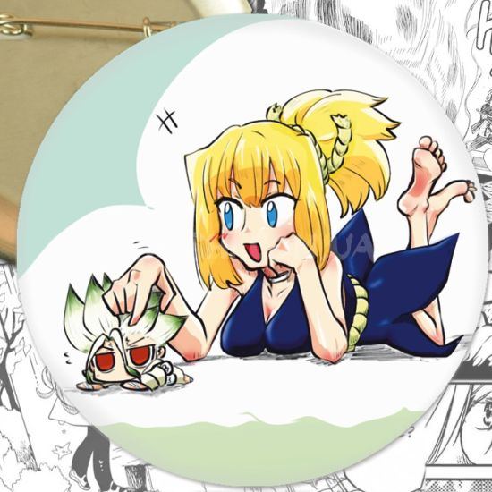 Значок Dr Stone  001182 Значок Dr Stone  001182