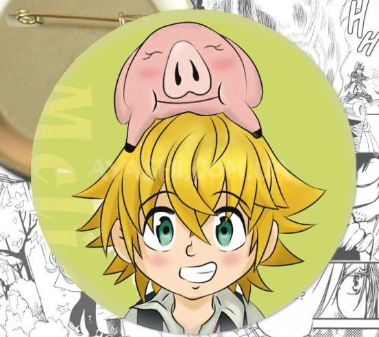 Значок Seven Deadly Sins 001199 Значок Seven Deadly Sins 001199