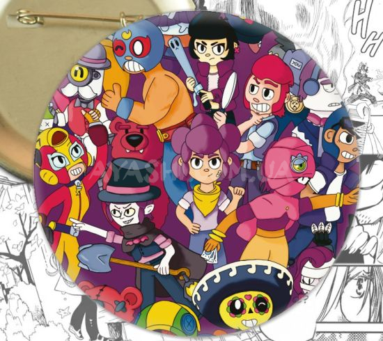 Значок Brawl Stars 001231 Значок Brawl Stars 001231