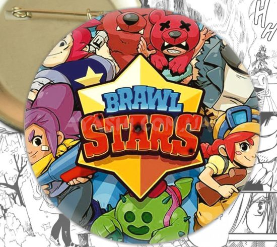 Значок Brawl Stars 001233 Значок Brawl Stars 001233