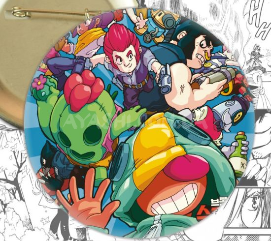 Значок Brawl Stars 001234 Значок Brawl Stars 001234