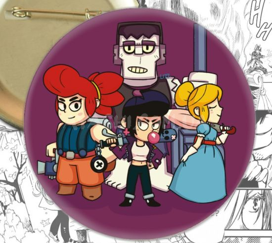 Значок Brawl Stars 001237 Значок Brawl Stars 001237