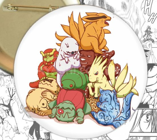 Значок Naruto 001241 Значок Naruto 001241