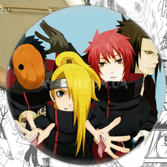 Значок Naruto 001249 Значок Naruto 001249